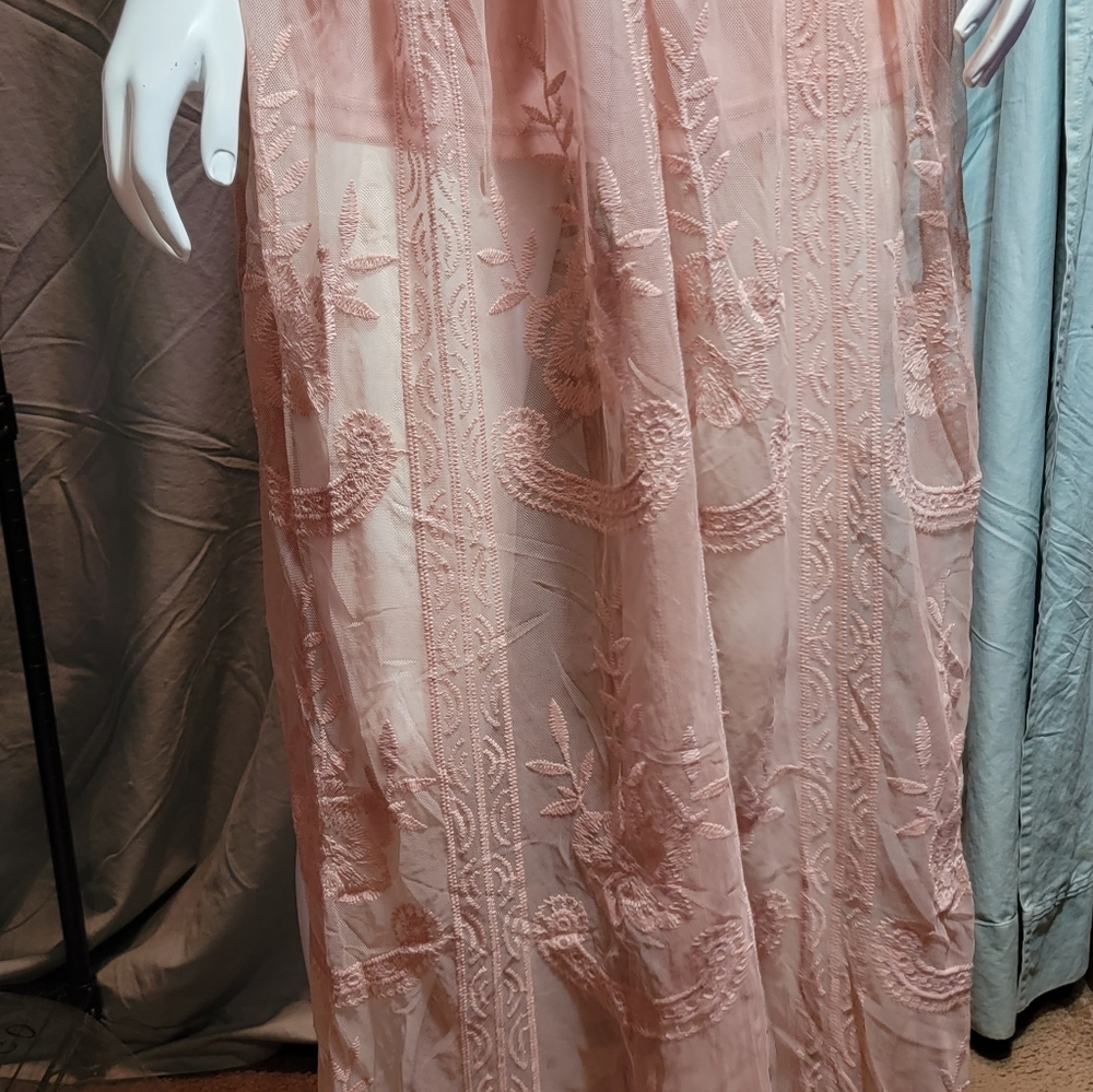 Honey Punch Blush Romper - Picture 3 of 14